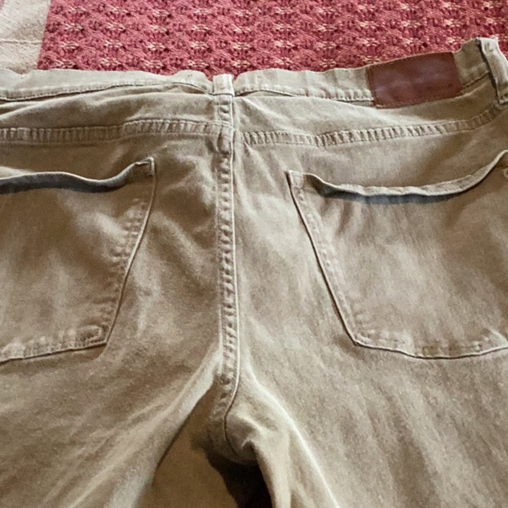 Madewell Khaki jeans 9” high riser Skinny Skinny size 32 - Picture 5 of 6